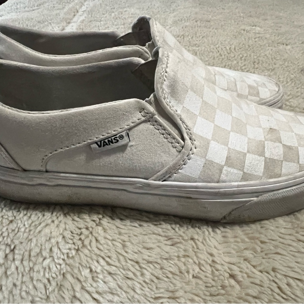Vans Classic Slip-on Checkerboard Shoe